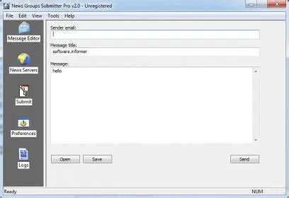 Key Features of News Groups Submitter Pro