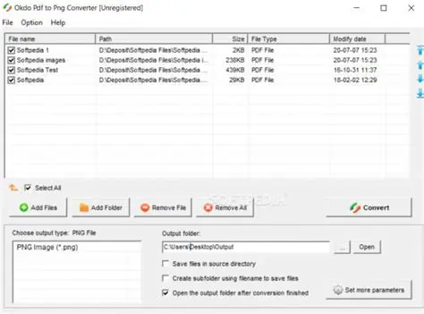 Key Features of Okdo Pdf to Png Converter