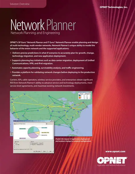 Key Features of OPNET SP Guru Network Planner