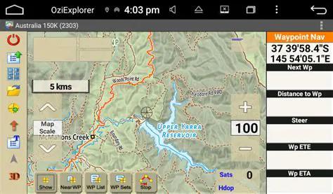 Key Features of OziExplorer
