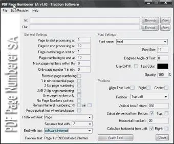 Key Features of PDF Page Numberer