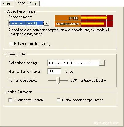 Key Features of Pelco AVI Codec Setup