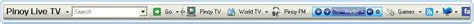 Key Features of PinoyLiveTV Toolbar
