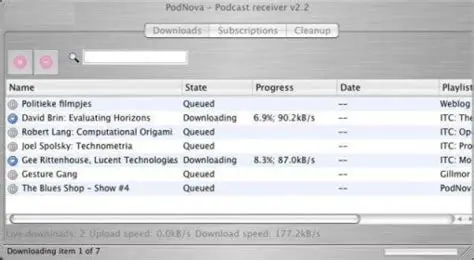 Key Features of PodNova Desktop Client