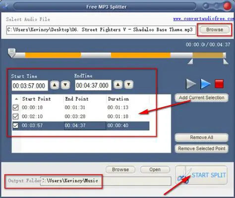 Key Features of Pop MP3 Splitter