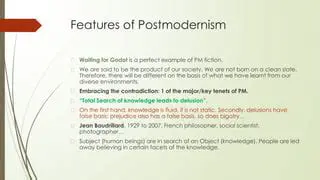 Key Features of Postmodernism
