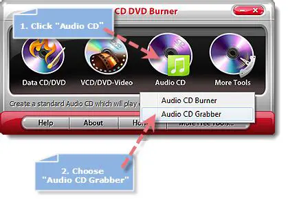 Key Features of Power Audio CD Grabber