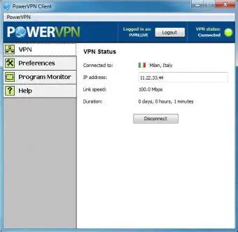 Key Features of PowerVPN Client