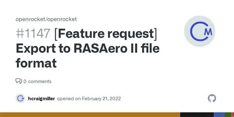 Key Features of RASAero II
