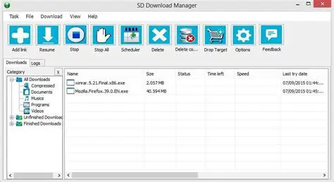 Key Features of SD Download Manager