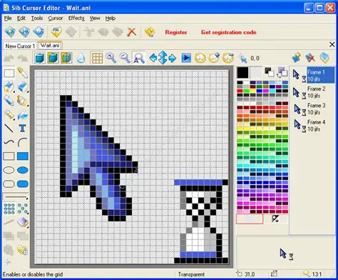 Key Features of Sib Cursor Editor