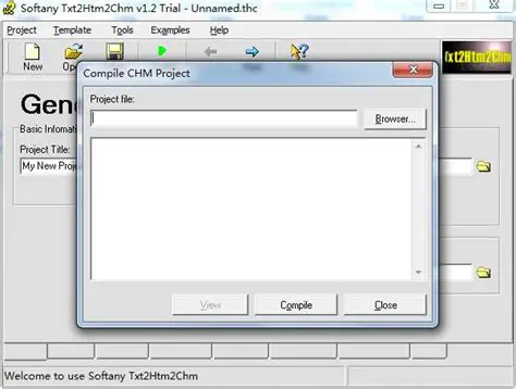 Key Features of Softany Txt2Htm2Chm