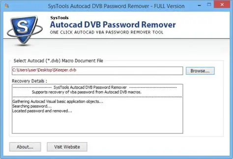 Key Features of SysTools Autocad DVB Password Remover