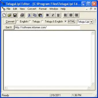 Key Features of TeluguLipi Editor