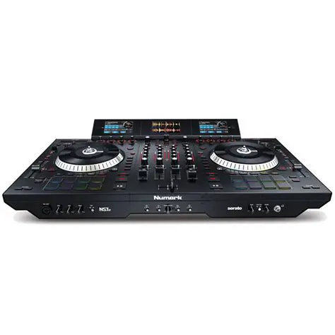 Key Features of the Numark NS7 III Control Panel