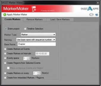 Key Features of the VASST Marker Maker