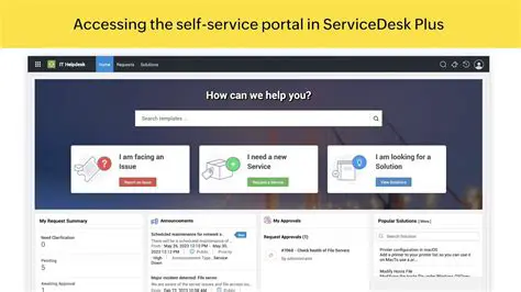 Key Features of Thiess Help Desk Self Service Icon