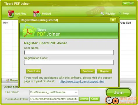 Key Features of Tipard PDF Joiner