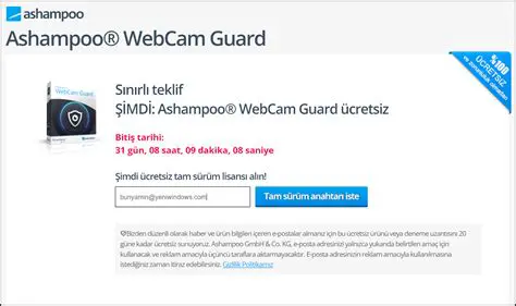 Key Features of TIREAL Webcam Guard