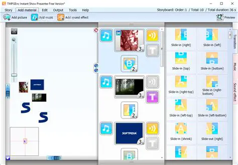 Key Features of TMPGEnc Instant Show Presenter