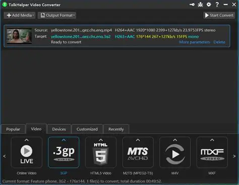 Key Features of TOP Video to 3GP Converter