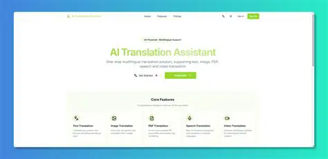 Key Features of Translation Assistant