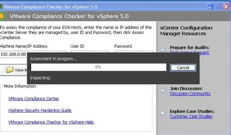Key Features of VMware Compliance Checker for PCI