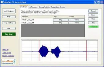Key Features of VoicePass PC Security Lock