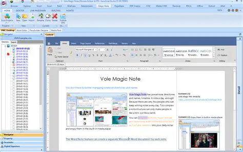 Key Features of Vole Magic Note