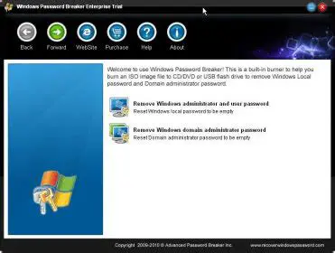 Key Features of Windows Password Breaker Standard
