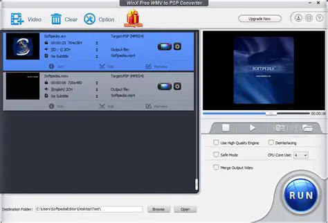 Key Features of WinX Free MP4 to PSP Converter