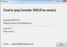 Key Features of Xls to Jpeg Converter 3000