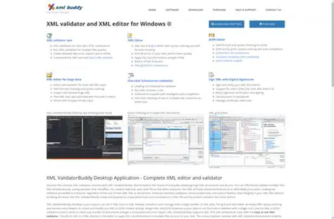 Key Features of XML ValidatorBuddy