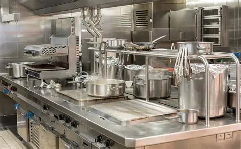 Kitchen Equipment Processing Food