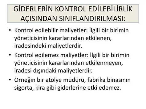 Kontrol Edilebilirlik Temelleri
