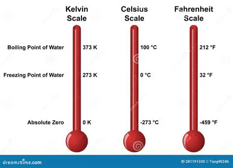 La Escala de Fahrenheit y la Escala de Celsius