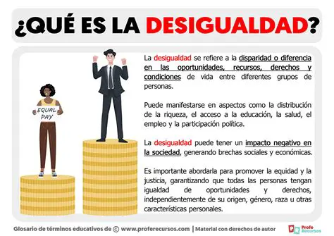 La importancia de la desigualdad de ingresos