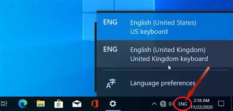 Language and Shortcut Keys