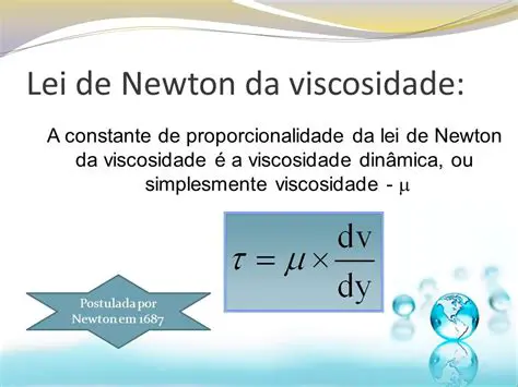 Lei de Newton da viscosidade