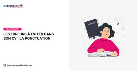Les erreurs de ponctuation