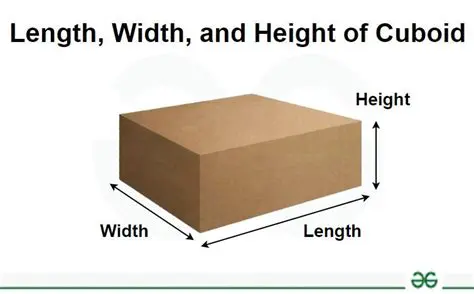 Measure the length and width