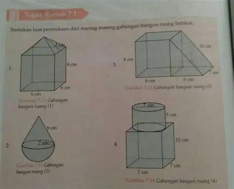 Memisahkan Gabungan Bangun Ruang Tertentu