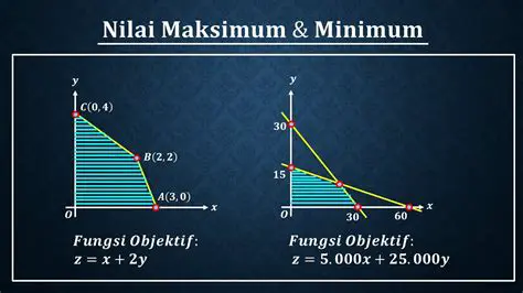 Mencari Nilai Maksimum dari Fungsi Linier