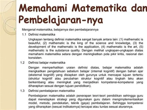Mengenal Tantangan Matematika