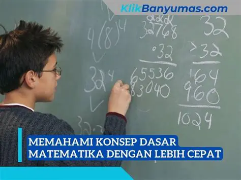 Menggunakan Konsep Dasar Matematika