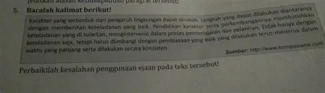 Mengidentifikasi Kesalahan Cara