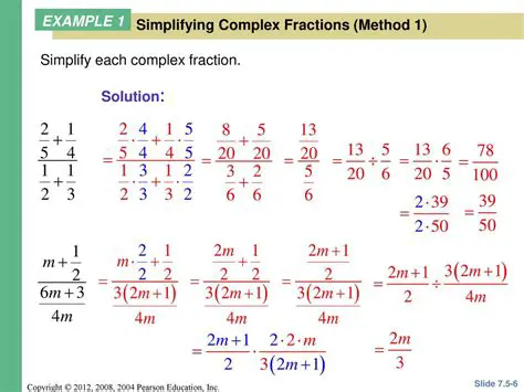 Method II for Simplifying Complex Fractions