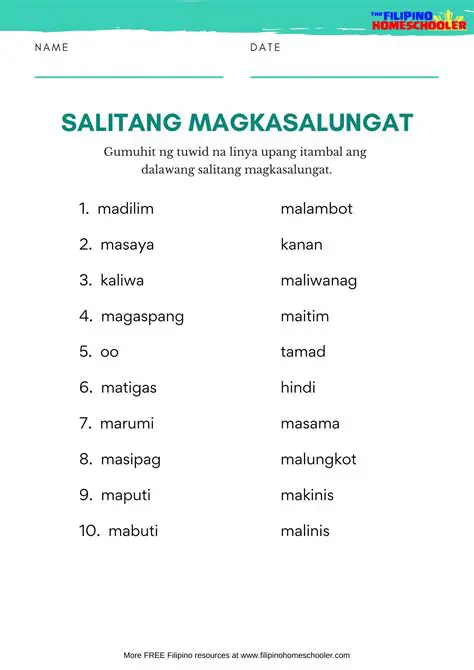 Mga Salita ng Pagkakaibigan at Pagkakaibigan
