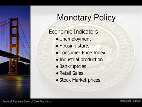 Monetary policy indicators
