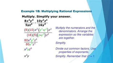 Multiplying the Expressions